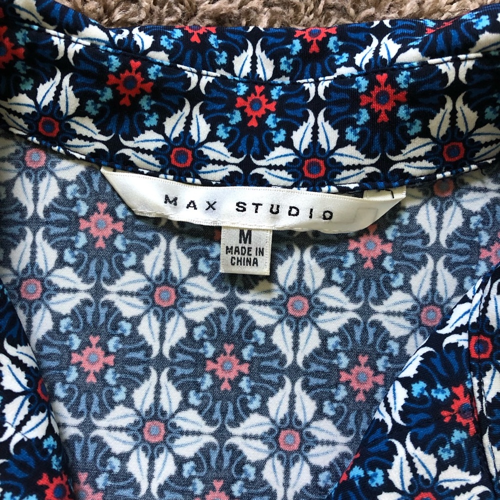 Max Studio Pattern Dress. Size M🥳 - Picture 5 of 8